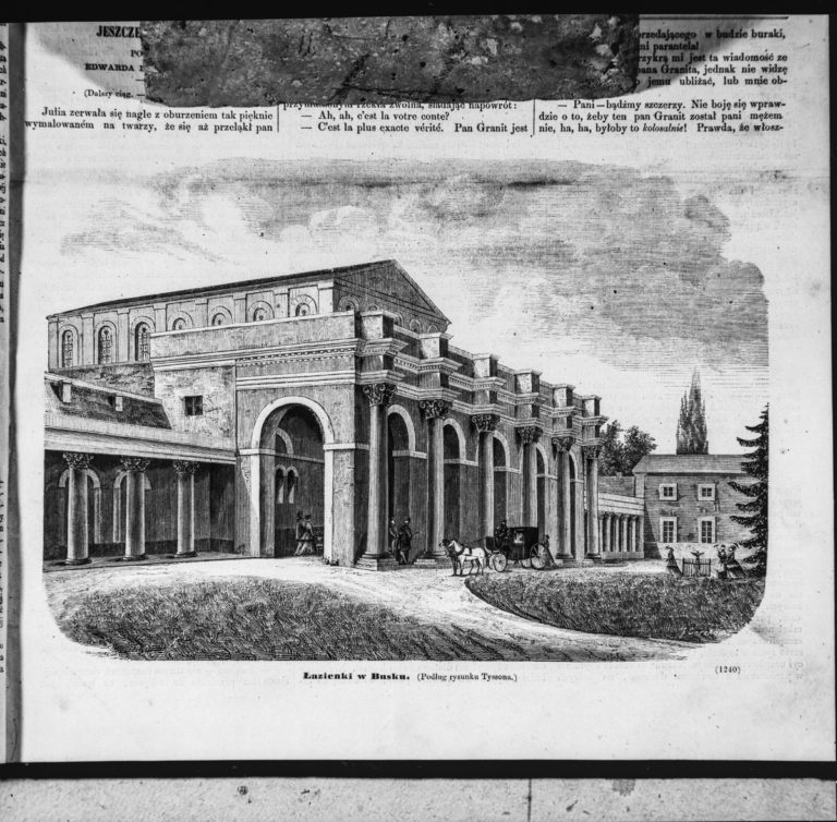 Pavilion reproduction Kłosy journal 1869