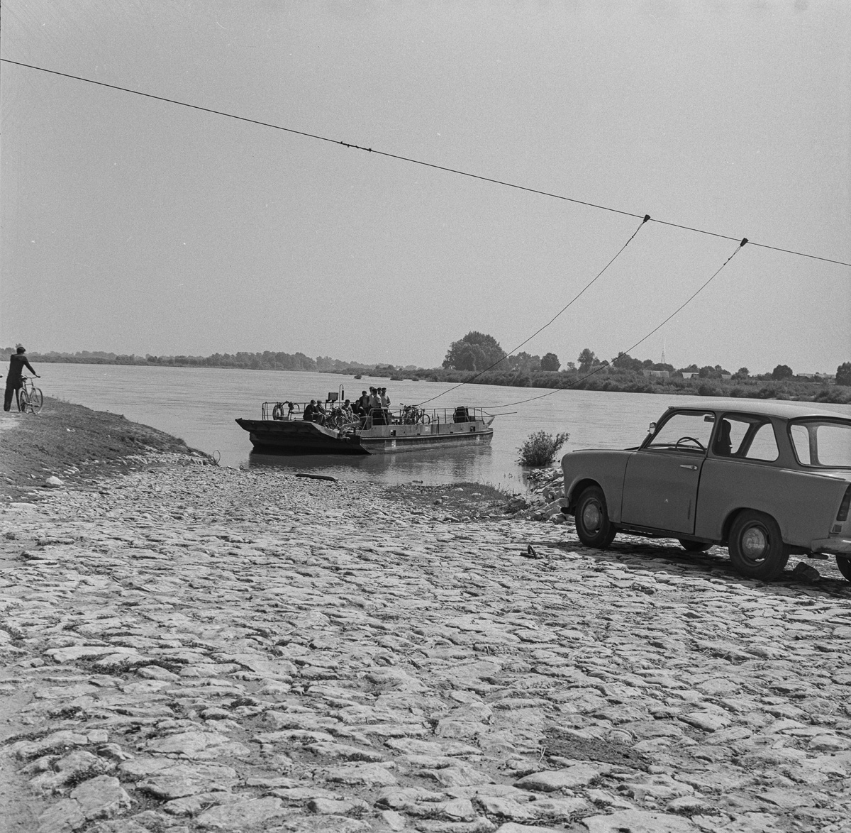 Ferry on the Vistula