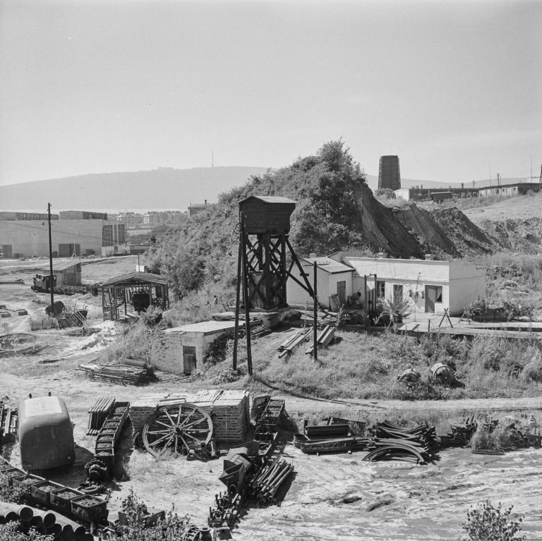 Historic pyrite mine