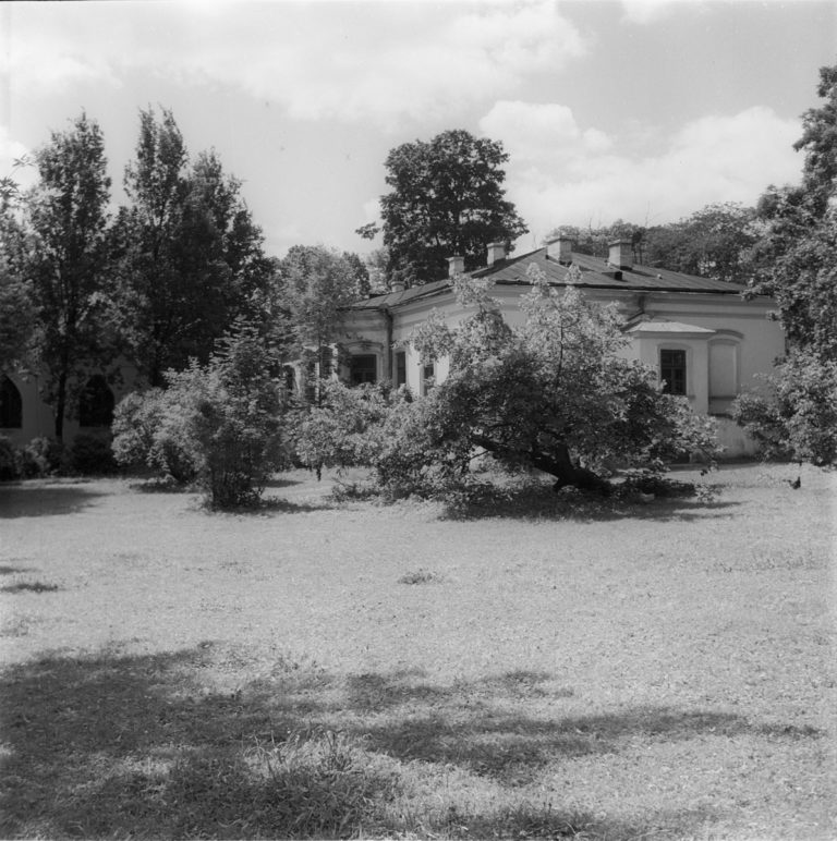 General view of the manor house from the north-east