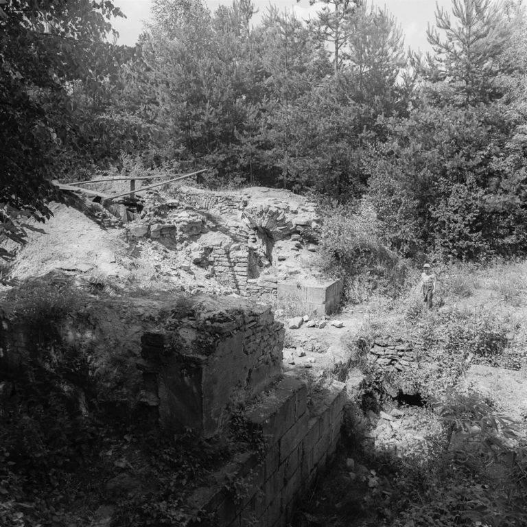 Ruiny pieca hutniczego