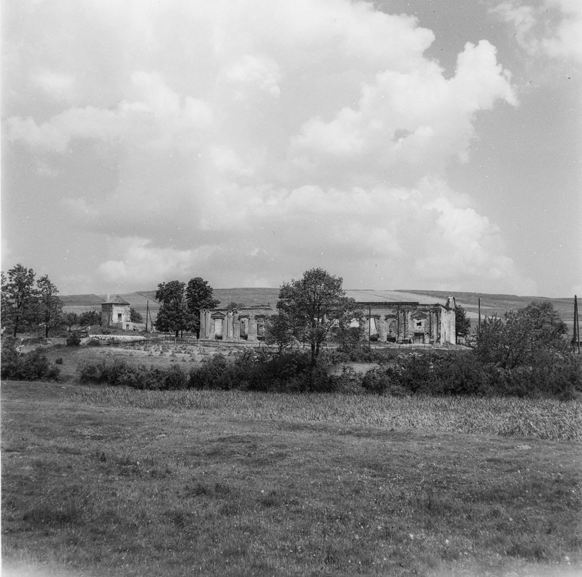 Palace from the fields
